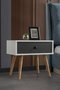 Hanah Home Vita 5102 Blanco y Antracita